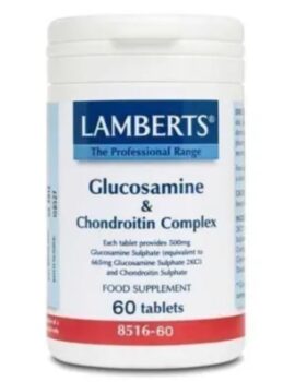 Glucosamine & Chondroitin Complex Υγεία Αρθρώσεων & Οστών – 60tabs